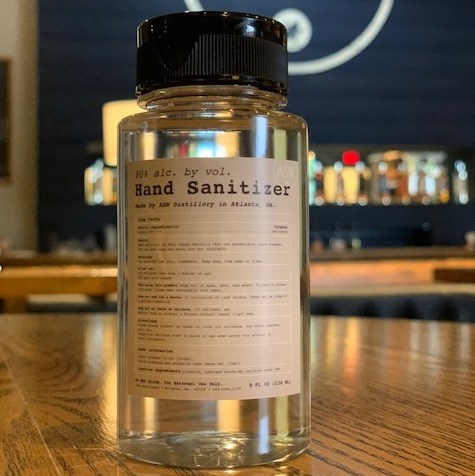 Picture of ASW hand sanitizer